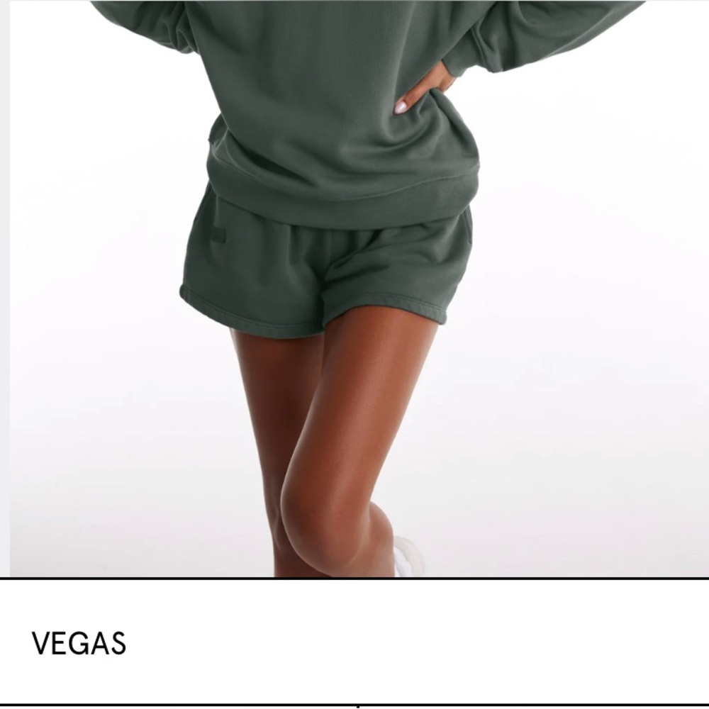 Set active sweat shorts Vegas green